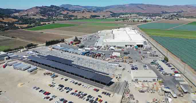 Taylor's Farm Production Center Aerial view