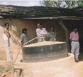 village biogas plant