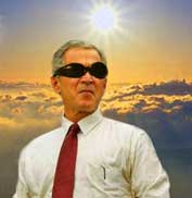 Bush in shades