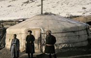 A real Mongolian Yurt
