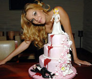 Shanna Moakler's skinny divorce cake