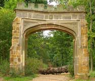 Woodland entrance