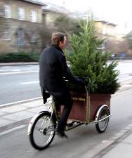 Even better...Danish yule cyclist