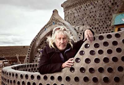 Michael Reynolds, the US architecture behind 'earthships' passive solar buildings