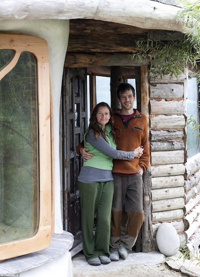 Simon and his wife Jasemine built their dream home for only £27,000