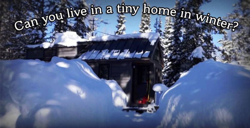 Cold tiny house