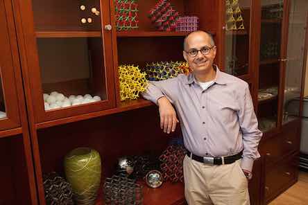 Omar Yaghi in Berkeley, and his metal-organic models