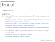 frugal