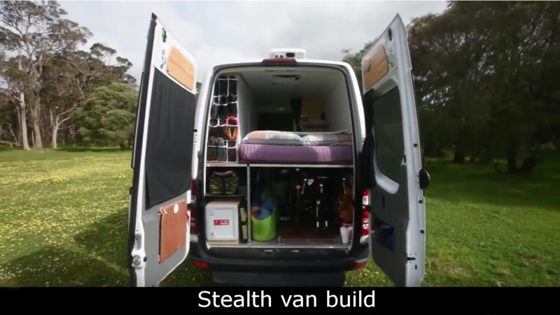 Stealth van build and tour | Living Off 