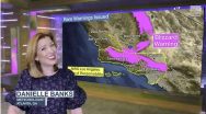 Weather forecast on local TV