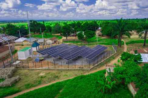 A Husk micro-grid plant in Nasarawa, central Nigeria. Photo supplied.