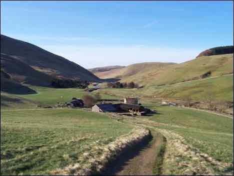 Upper Coquetdale in the Coquet Valley, Alnwinton