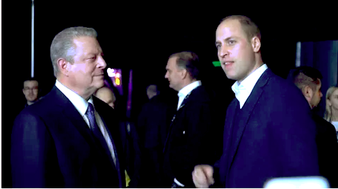 Al Gore and PRince William